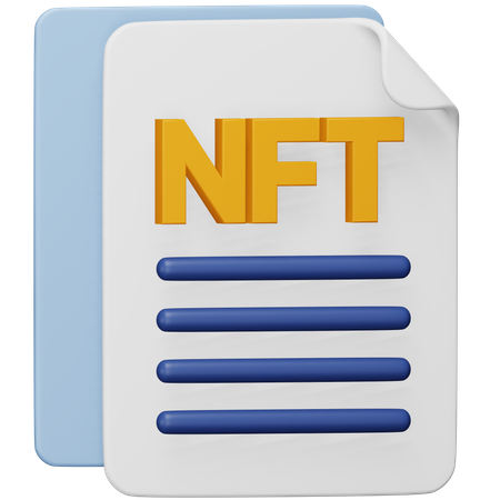 Arquivo nft  3D Icon