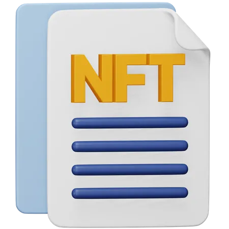 Arquivo nft  3D Icon