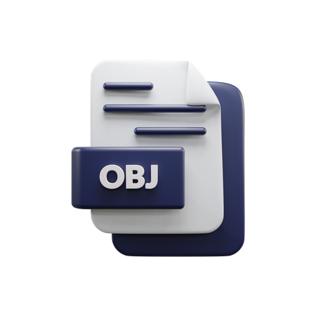 Arquivo obj  3D Icon