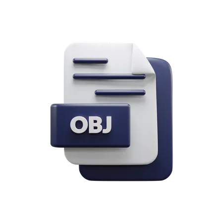 Arquivo obj  3D Icon