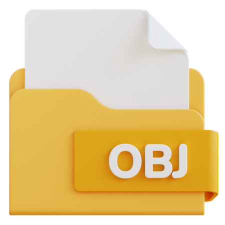 Arquivo obj  3D Icon