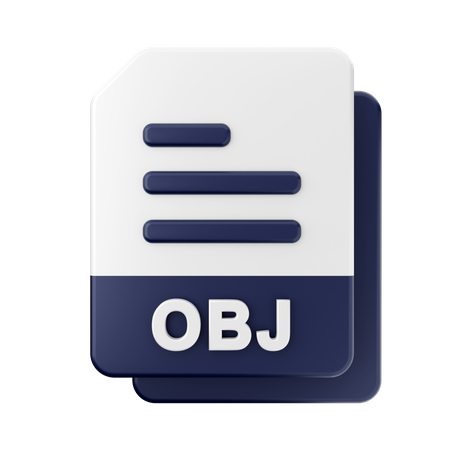 Arquivo obj  3D Icon