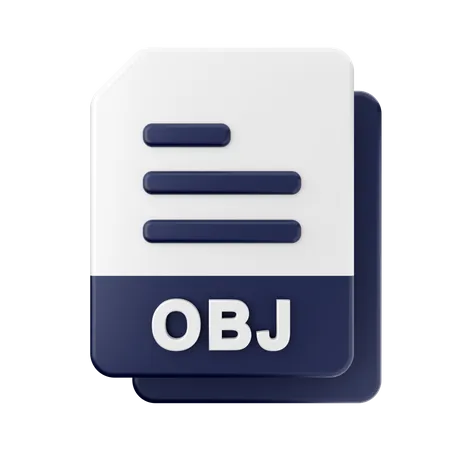 Arquivo obj  3D Icon