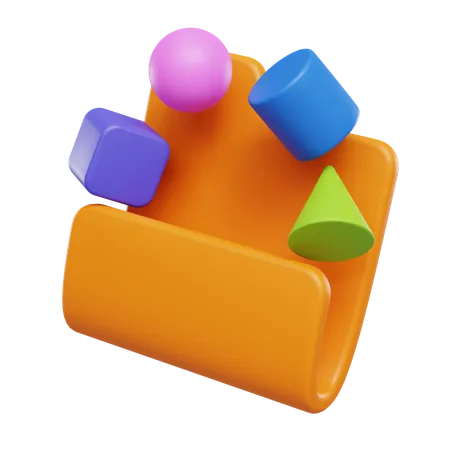 Arquivo objeto  3D Icon