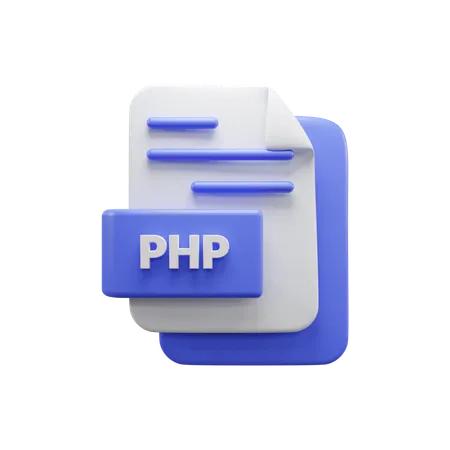 Arquivo php  3D Icon