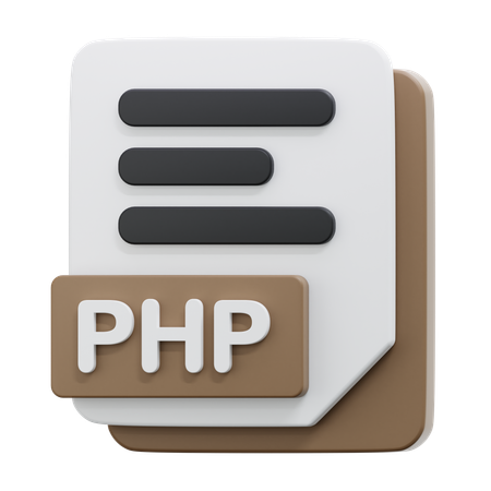 Arquivo php  3D Icon