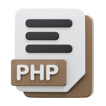 Arquivo php  3D Icon