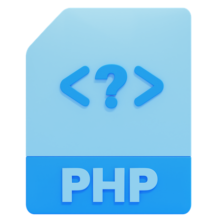 Arquivo php  3D Icon