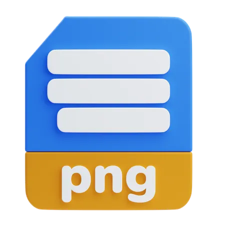 Arquivo png  3D Icon