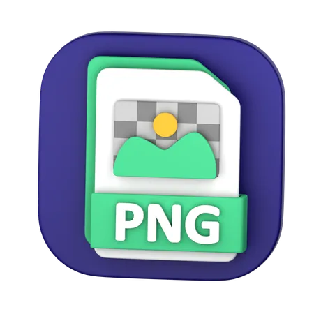 Arquivo png  3D Icon