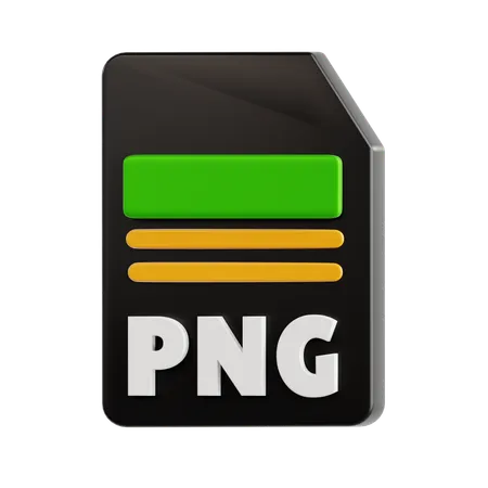 Arquivo png  3D Icon