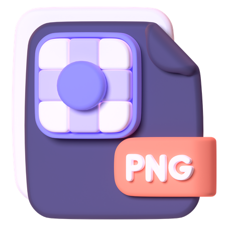 Arquivo png  3D Icon