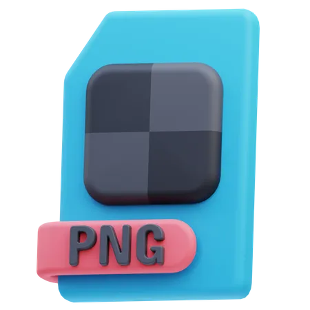 Arquivo png  3D Icon