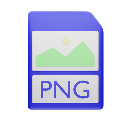 Arquivo png  3D Icon