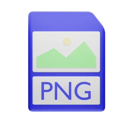 Arquivo png  3D Icon