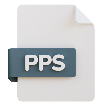 Arquivo pps  3D Icon