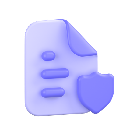 Arquivo protegido  3D Icon