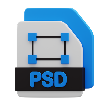 Arquivo psd  3D Icon