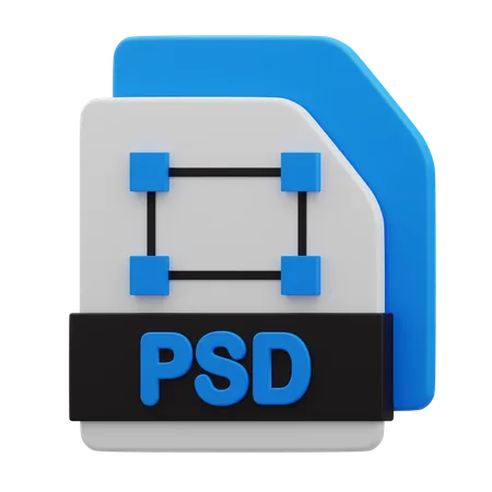 Arquivo psd  3D Icon