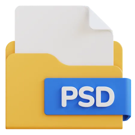 Arquivo psd  3D Icon