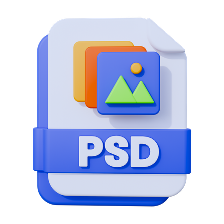 Arquivo psd  3D Icon