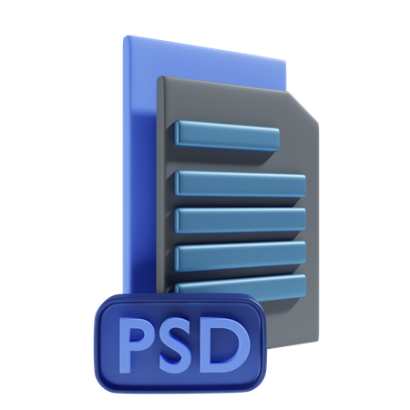 Arquivo psd  3D Icon