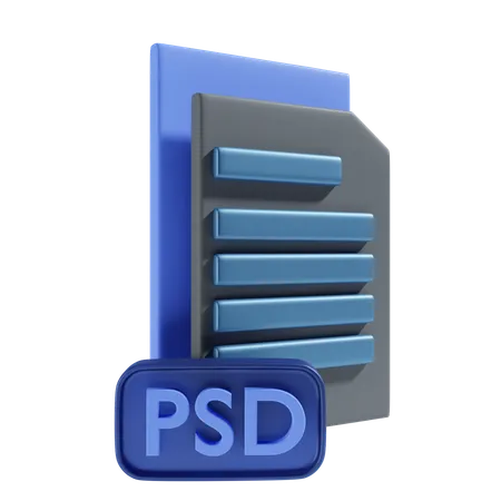 Arquivo psd  3D Icon