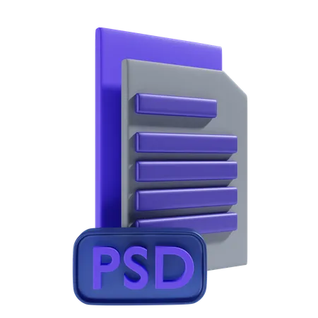 Arquivo psd  3D Icon