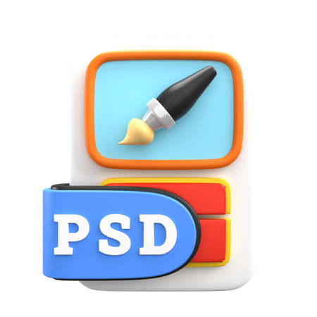 Arquivo psd  3D Icon