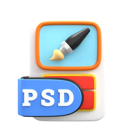 Arquivo psd  3D Icon