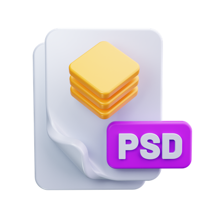 Arquivo psd  3D Icon