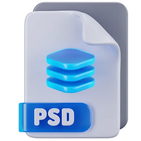 Arquivo psd  3D Icon