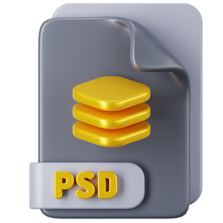 Arquivo psd  3D Icon