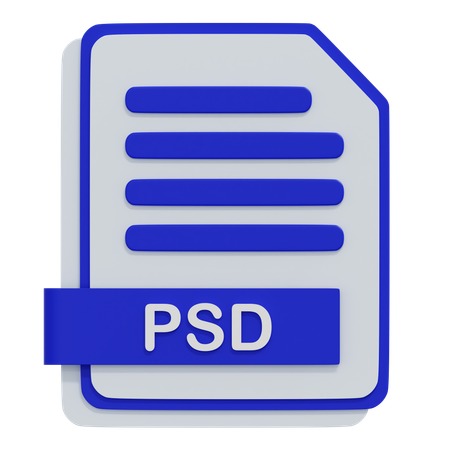 Arquivo psd  3D Icon