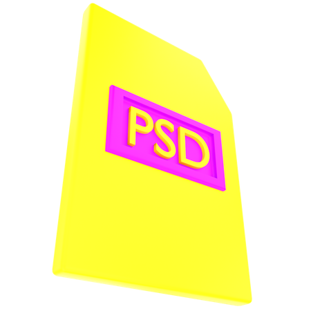 Arquivo psd  3D Icon