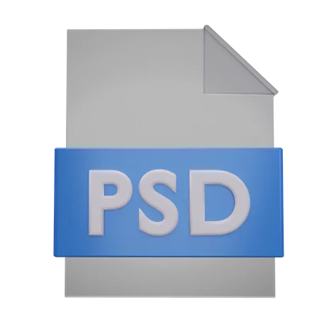 Arquivo psd  3D Icon