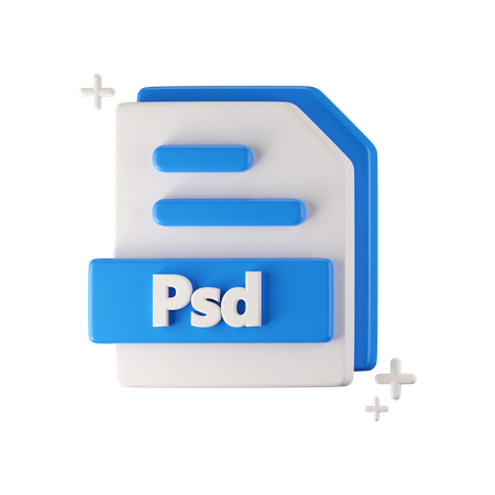 Arquivo psd  3D Icon