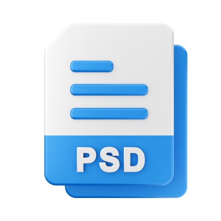 Arquivo psd  3D Icon