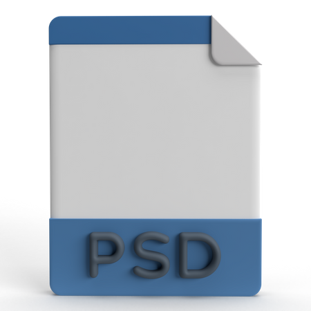 Arquivo psd  3D Icon