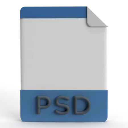 Arquivo psd  3D Icon