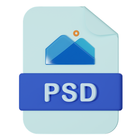 Arquivo psd  3D Icon