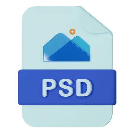 Arquivo psd  3D Icon