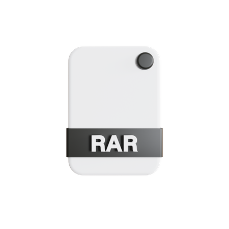 Arquivo rar  3D Icon