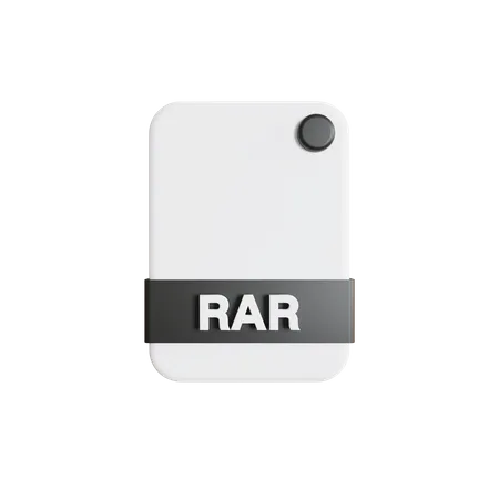 Arquivo rar  3D Icon