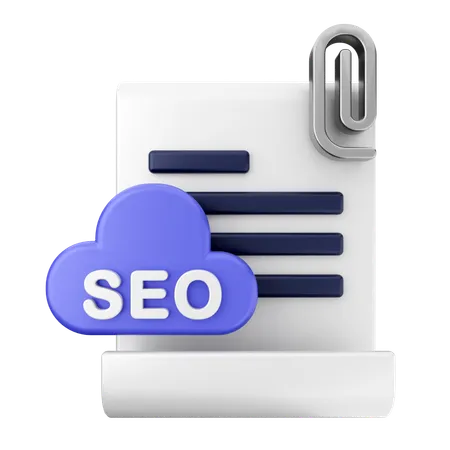 Arquivo seo  3D Icon