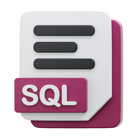 Arquivosql  3D Icon