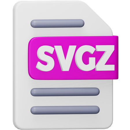 Arquivo svgz  3D Icon