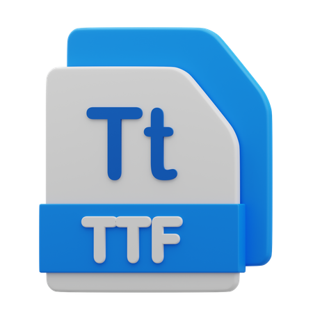 Arquivo tf  3D Icon