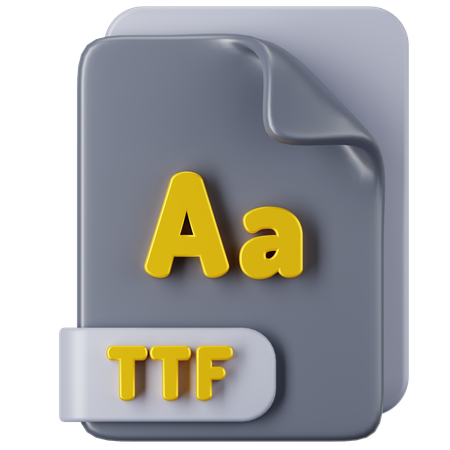 Arquivo tf  3D Icon