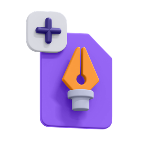 Arquivo vetorial  3D Icon